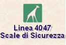 Scale fisse verticali con protezione alla schiena