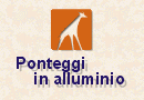Ponteggi in alluminio